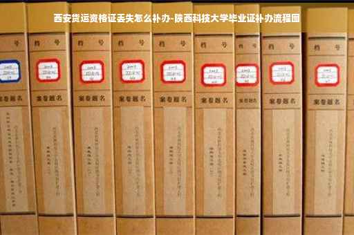 西安货运资格证丢失怎么补办-陕西科技大学毕业证补办流程图