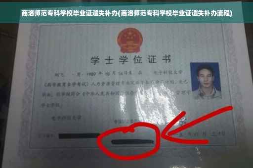 商洛师范专科学校毕业证遗失补办(商洛师范专科学校毕业证遗失补办流程)