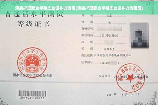承德护理职业学院毕业证补办流程(承德护理职业学院毕业证补办流程图)