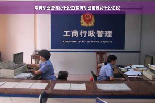 没有毕业证该发什么证(没有毕业证该发什么证书)
