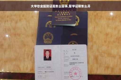 大学毕业报到证是怎么回事,留学证明怎么开