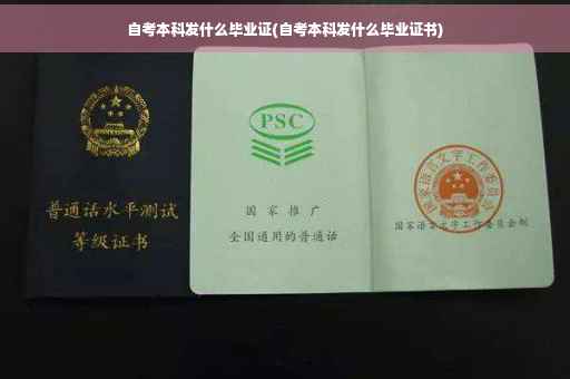 自考本科发什么毕业证(自考本科发什么毕业证书)