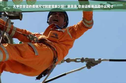 大学毕业证的具体尺寸到底是多少呀！急急急,毕业证相册选择什么尺寸