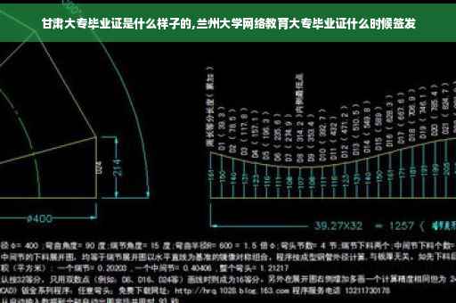 甘肃大专毕业证是什么样子的,兰州大学网络教育大专毕业证什么时候签发