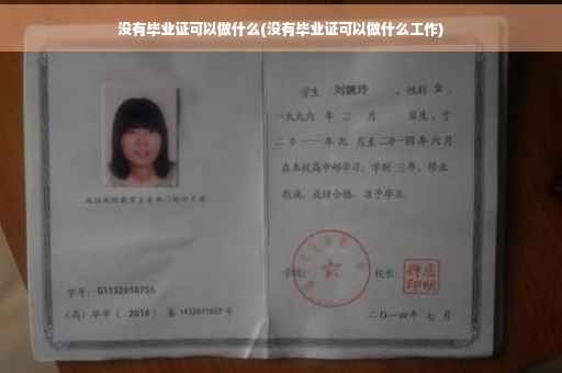没有毕业证可以做什么(没有毕业证可以做什么工作)