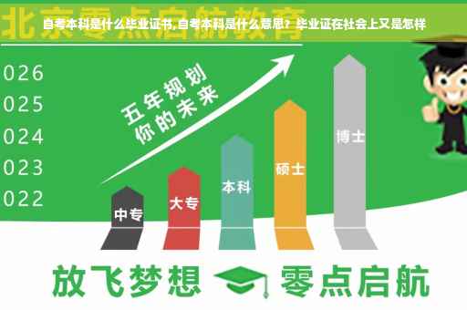 自考本科是什么毕业证书,自考本科是什么意思？毕业证在社会上又是怎样