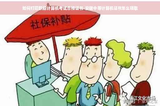 如何打印职称计算机考试合格证书-安徽中等计算机证书怎么领取