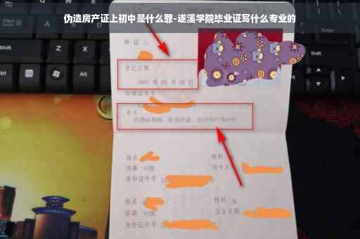 伪造房产证上初中是什么罪-遂溪学院毕业证写什么专业的