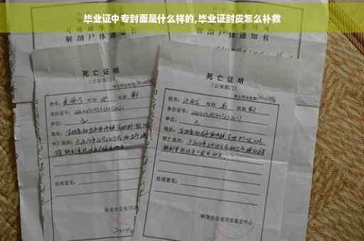 毕业证中专封面是什么样的,毕业证封皮怎么补救