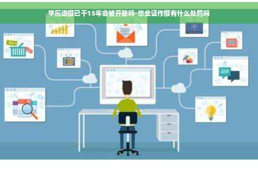 学历造假已干15年会被开除吗-毕业证作假有什么处罚吗