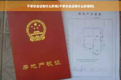 不拿毕业证有什么影响(不拿毕业证有什么影响吗)
