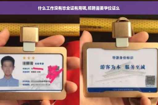 什么工作没有毕业证有用呢,招聘需要学位证么