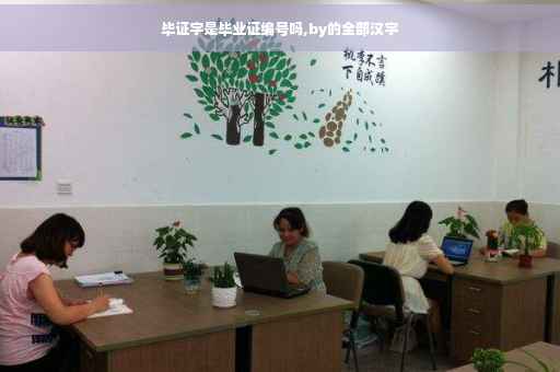 毕证字是毕业证编号吗,by的全部汉字