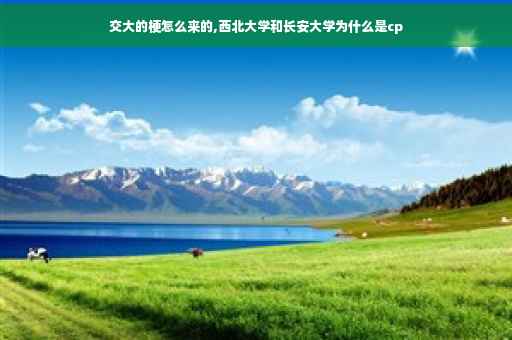 交大的梗怎么来的,西北大学和长安大学为什么是cp