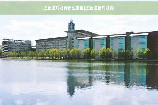 毕业证几寸的什么颜色(毕业证是几寸的)