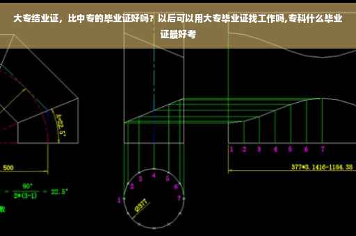 大专结业证，比中专的毕业证好吗？以后可以用大专毕业证找工作吗,专科什么毕业证最好考