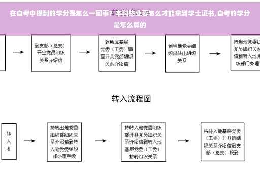在自考中提到的学分是怎么一回事？本科毕业要怎么才能拿到学士证书,自考的学分是怎么算的