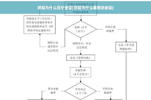 招标为什么压毕业证(招标为什么要用毕业证)