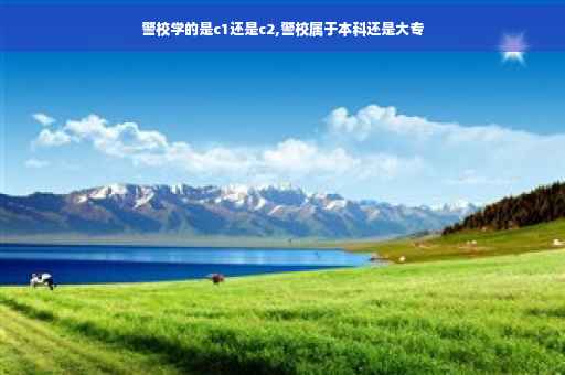 警校学的是c1还是c2,警校属于本科还是大专