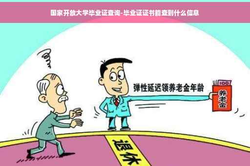 国家开放大学毕业证查询-毕业证证书能查到什么信息