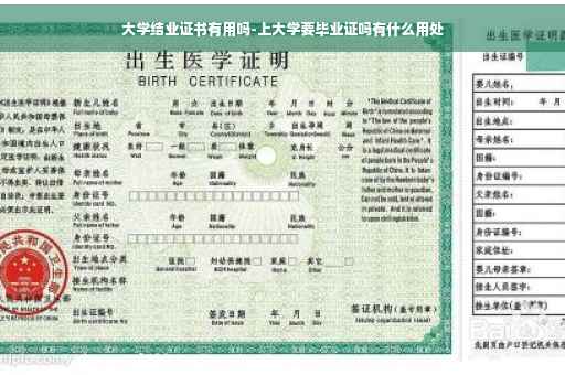大学结业证书有用吗-上大学要毕业证吗有什么用处