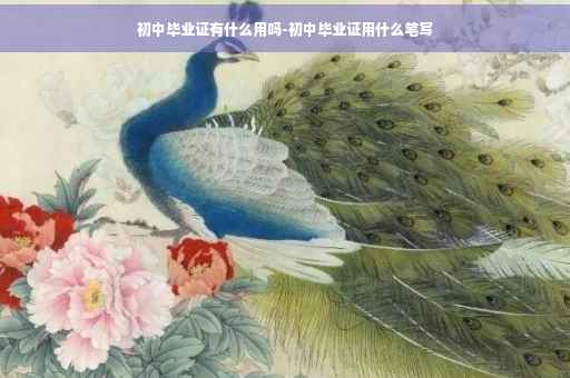 初中毕业证有什么用吗-初中毕业证用什么笔写 初中毕业证有什么用吗-初中毕业证用什么笔写