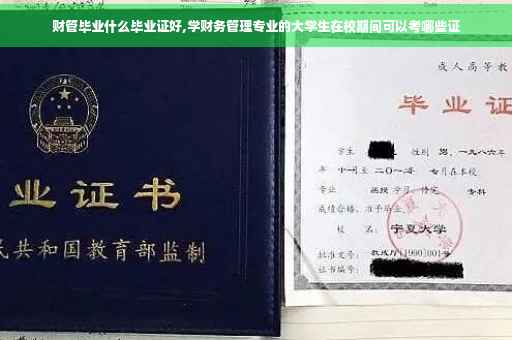 财管毕业什么毕业证好,学财务管理专业的大学生在校期间可以考哪些证