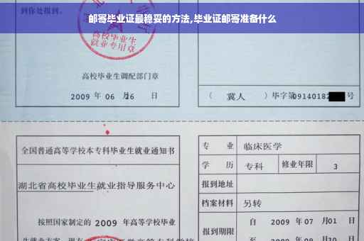邮寄毕业证最稳妥的方法,毕业证邮寄准备什么