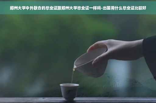郑州大学中外联合的毕业证跟郑州大学毕业证一样吗-出国用什么毕业证比较好