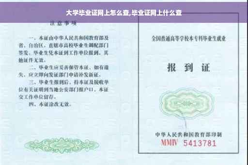 大学毕业证网上怎么查,毕业证网上什么查