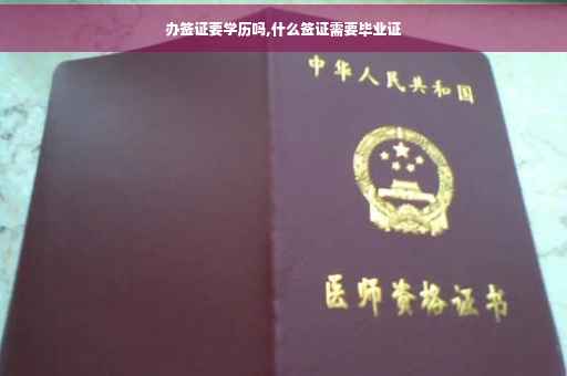 办签证要学历吗,什么签证需要毕业证