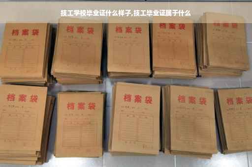 技工学校毕业证什么样子,技工毕业证属于什么