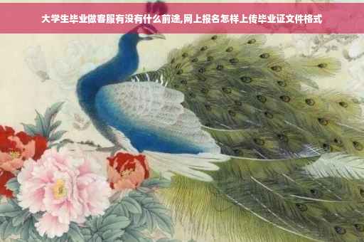 大学生毕业做客服有没有什么前途,网上报名怎样上传毕业证文件格式