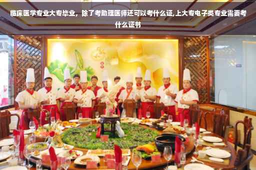 临床医学专业大专毕业，除了考助理医师还可以考什么证,上大专电子类专业需要考什么证书
