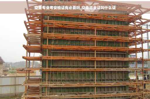 空乘专业考安检证有必要吗,空乘毕业证叫什么证