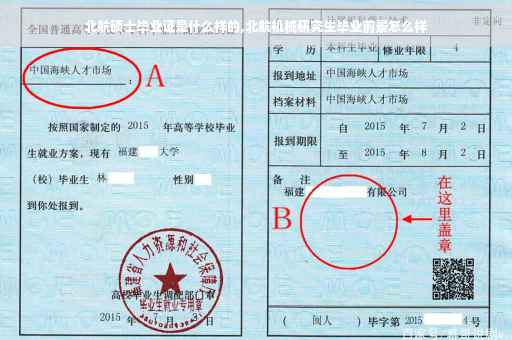 北航硕士毕业证是什么样的,北航机械研究生毕业前景怎么样