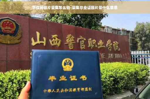 学信网图片采集怎么拍-采集毕业证图片是什么意思