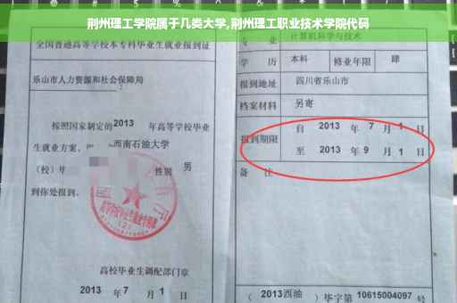 荆州理工学院属于几类大学,荆州理工职业技术学院代码