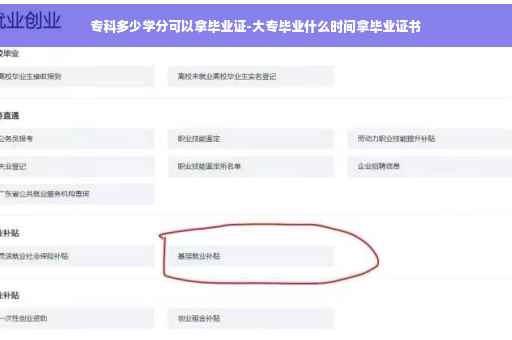 专科多少学分可以拿毕业证-大专毕业什么时间拿毕业证书