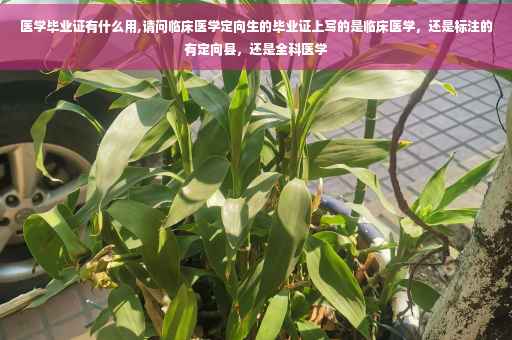 医学毕业证有什么用,请问临床医学定向生的毕业证上写的是临床医学，还是标注的有定向县，还是全科医学