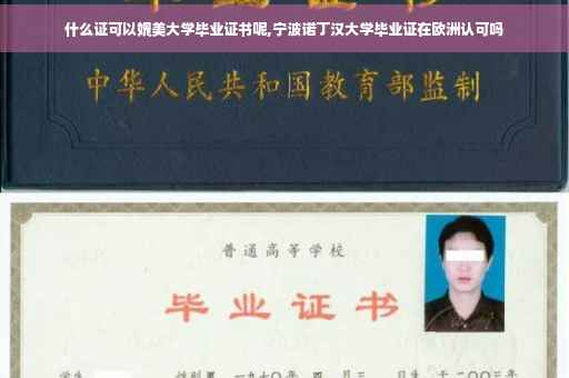 什么证可以媲美大学毕业证书呢,宁波诺丁汉大学毕业证在欧洲认可吗