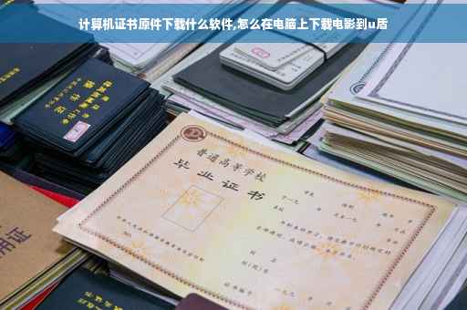 计算机证书原件下载什么软件,怎么在电脑上下载电影到u盾