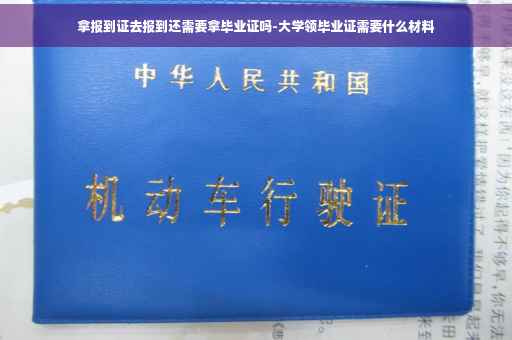 拿报到证去报到还需要拿毕业证吗-大学领毕业证需要什么材料