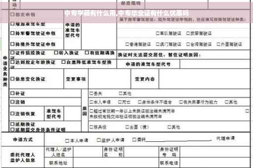 中专学籍有什么用,中专毕业证有什么优惠吗