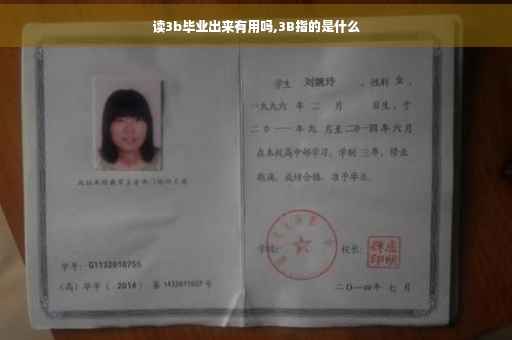 读3b毕业出来有用吗,3B指的是什么