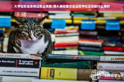 大学生创业资格证怎么贷款,用人单位要毕业证和学位证是做什么用的