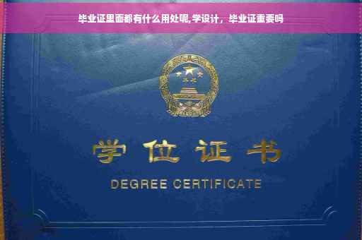 毕业证里面都有什么用处呢,学设计，毕业证重要吗