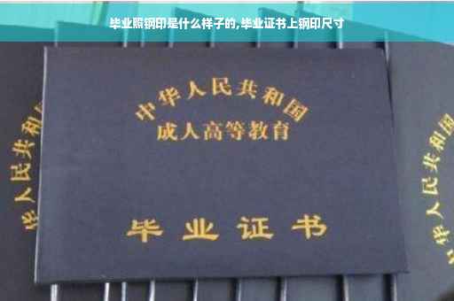 毕业照钢印是什么样子的,毕业证书上钢印尺寸