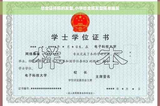 毕业证件照的发型,小学毕业照发型简单编发