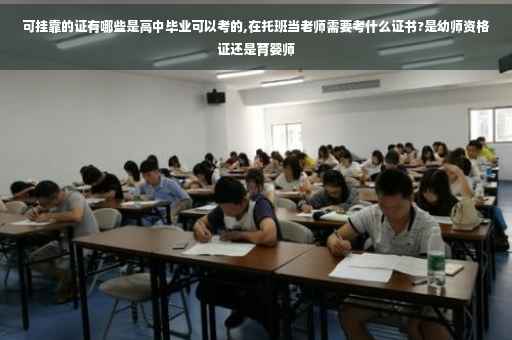 可挂靠的证有哪些是高中毕业可以考的,在托班当老师需要考什么证书?是幼师资格证还是育婴师